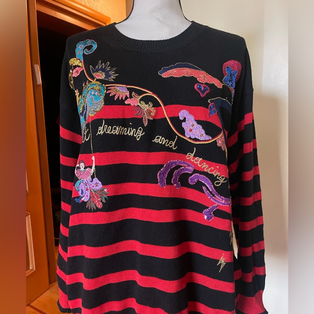 Etro women’s sweater top so 46 USA sz XL